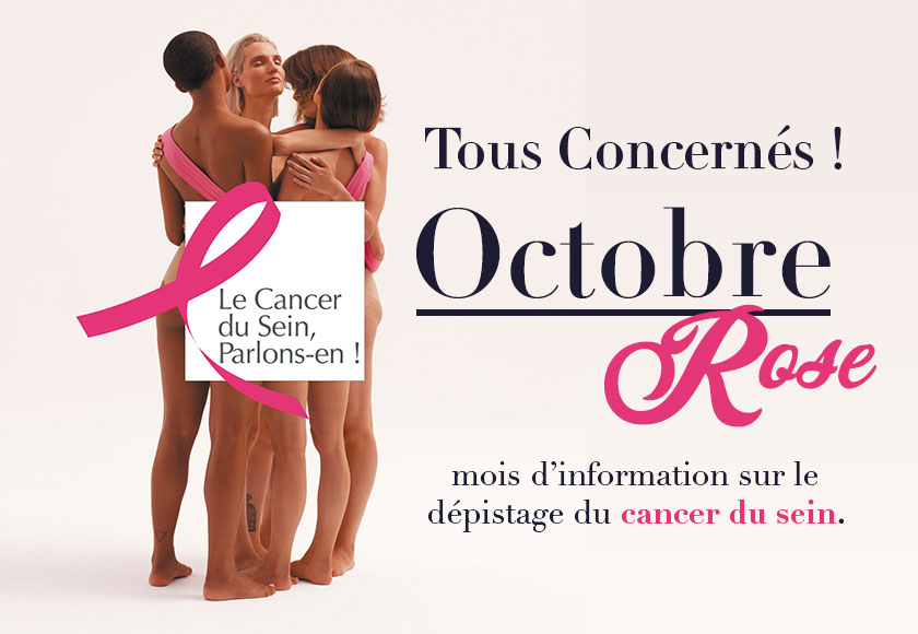 Octobre Rose : tous concernés !